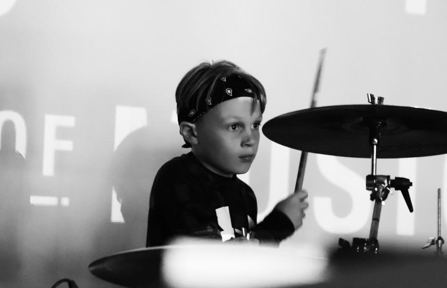 Young Drummer